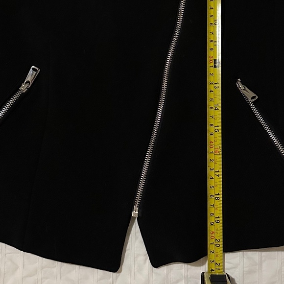 Zara Trafaluc Asymmetrical Jacket Sz M - Picture 8 of 10